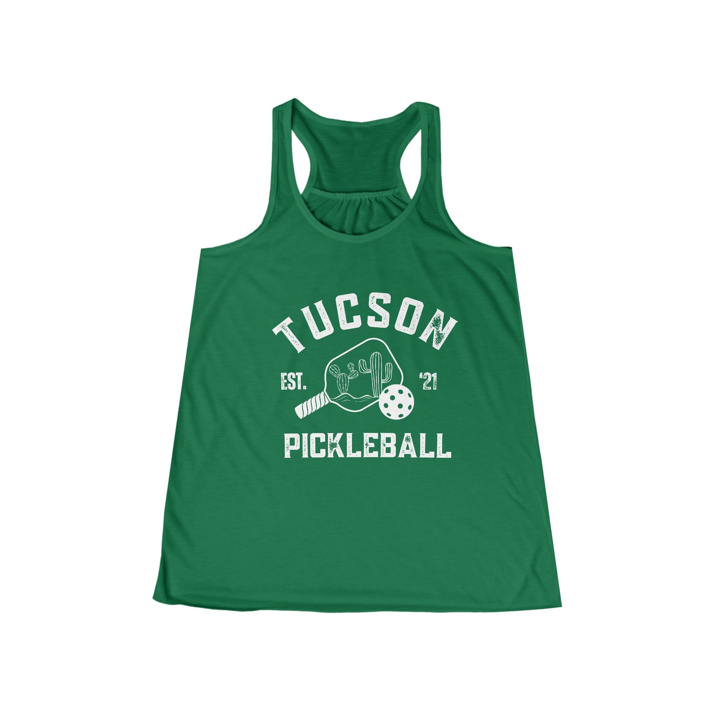 Tucson Pickleball -Women's Flowy Racerback Tank