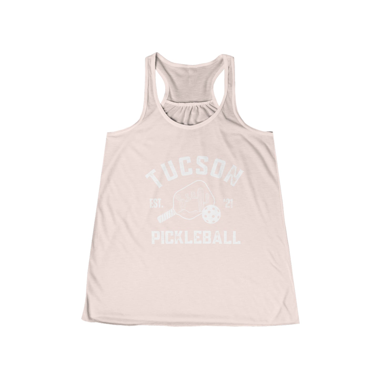 Tucson Pickleball -Women's Flowy Racerback Tank