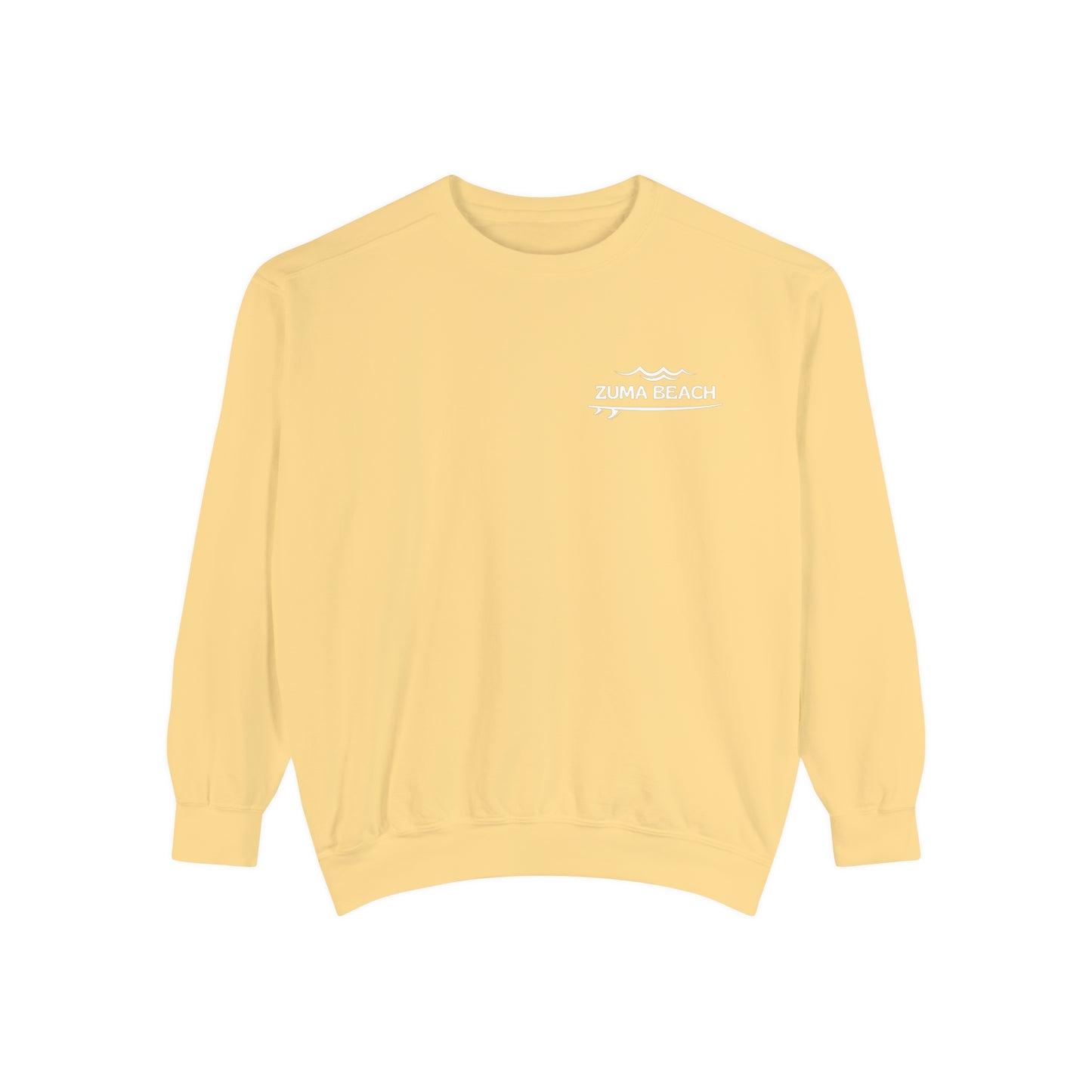 Zuma Beach Crew (Hibiscus version) Sweatshirt - Comfort Colors