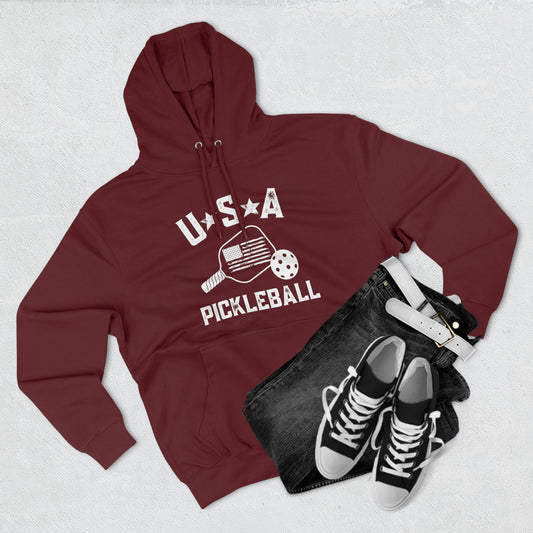 USA Pickleball - Unisex Premium Pullover Hoodie