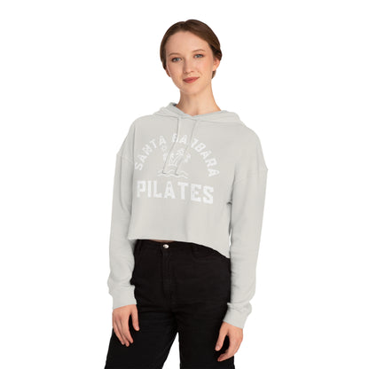 Santa Barbara Pilates Women’s Cropped Hooded Sweatshirt