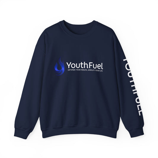 YouthFuel 50/50 Crew - can customize opposite sleeve or back w/ name