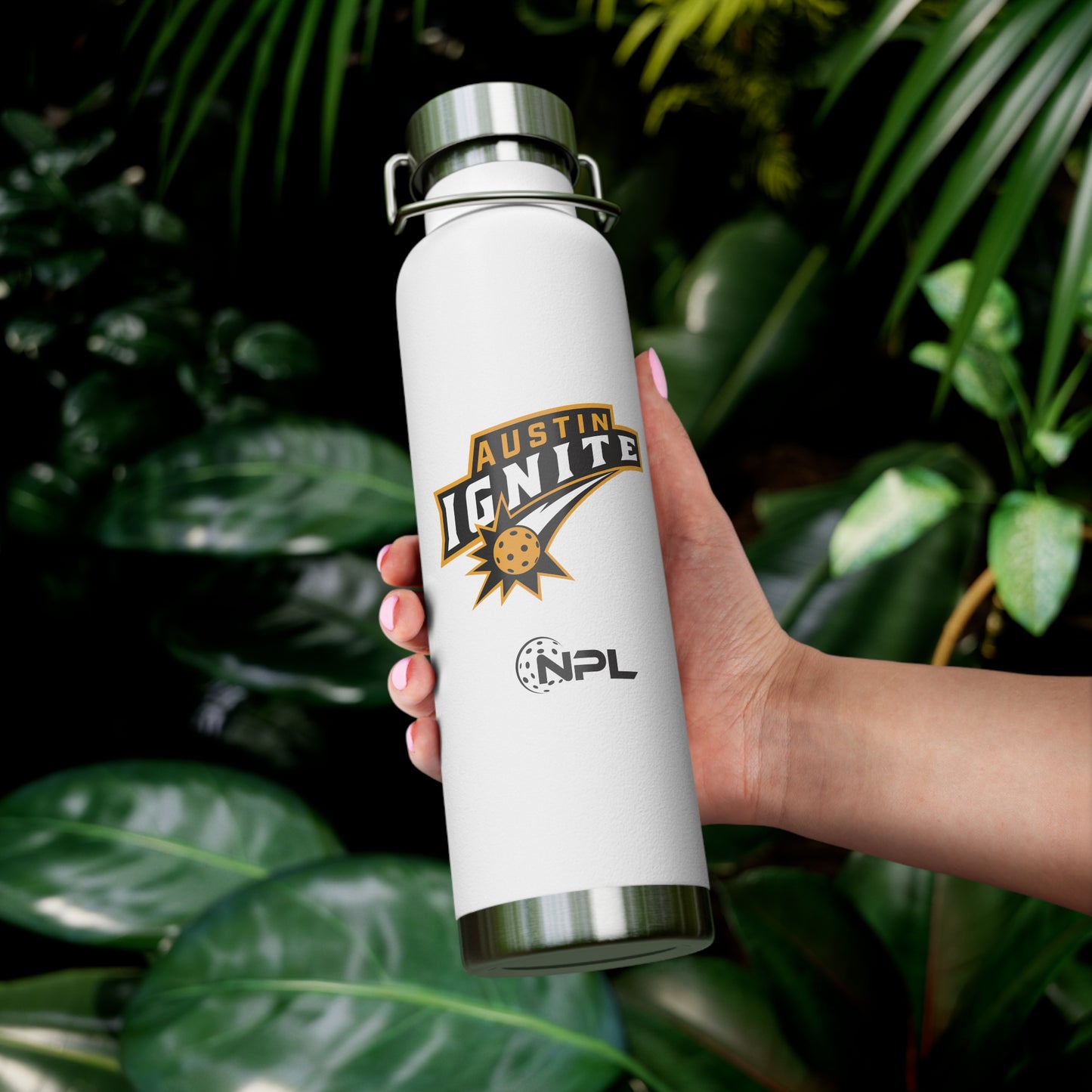 Austin Ignite NPL Team - 12 hr vacuum insulated water bottle