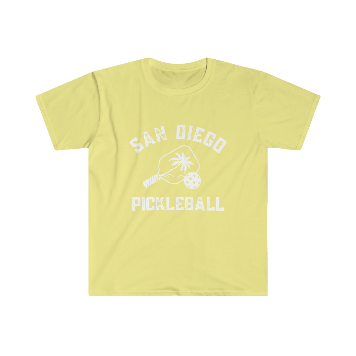 San Diego Pickleball - Unisex Softstyle T-Shirt