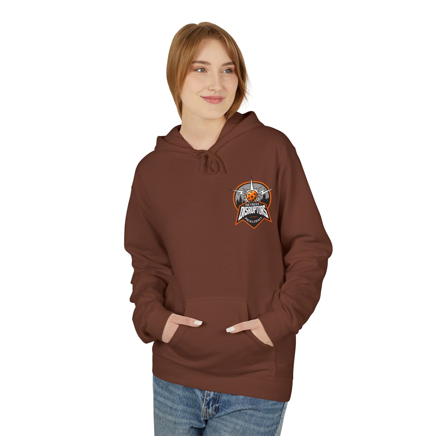 Detroit Disrupters Unisex Midweight Softstyle Fleece Hoodie