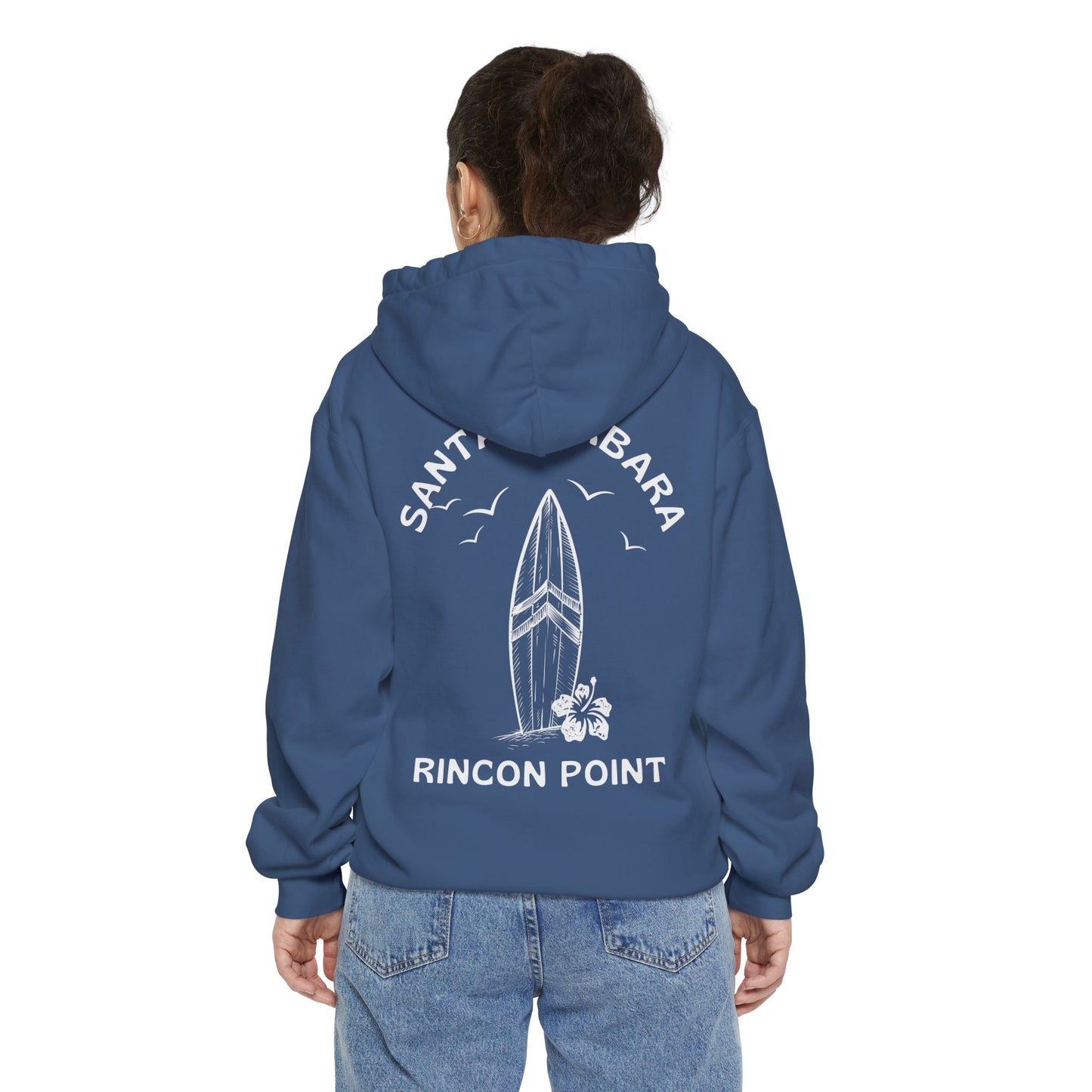 Rincon Beach Santa Barbara Hoodies - Beachy Garment Dyed