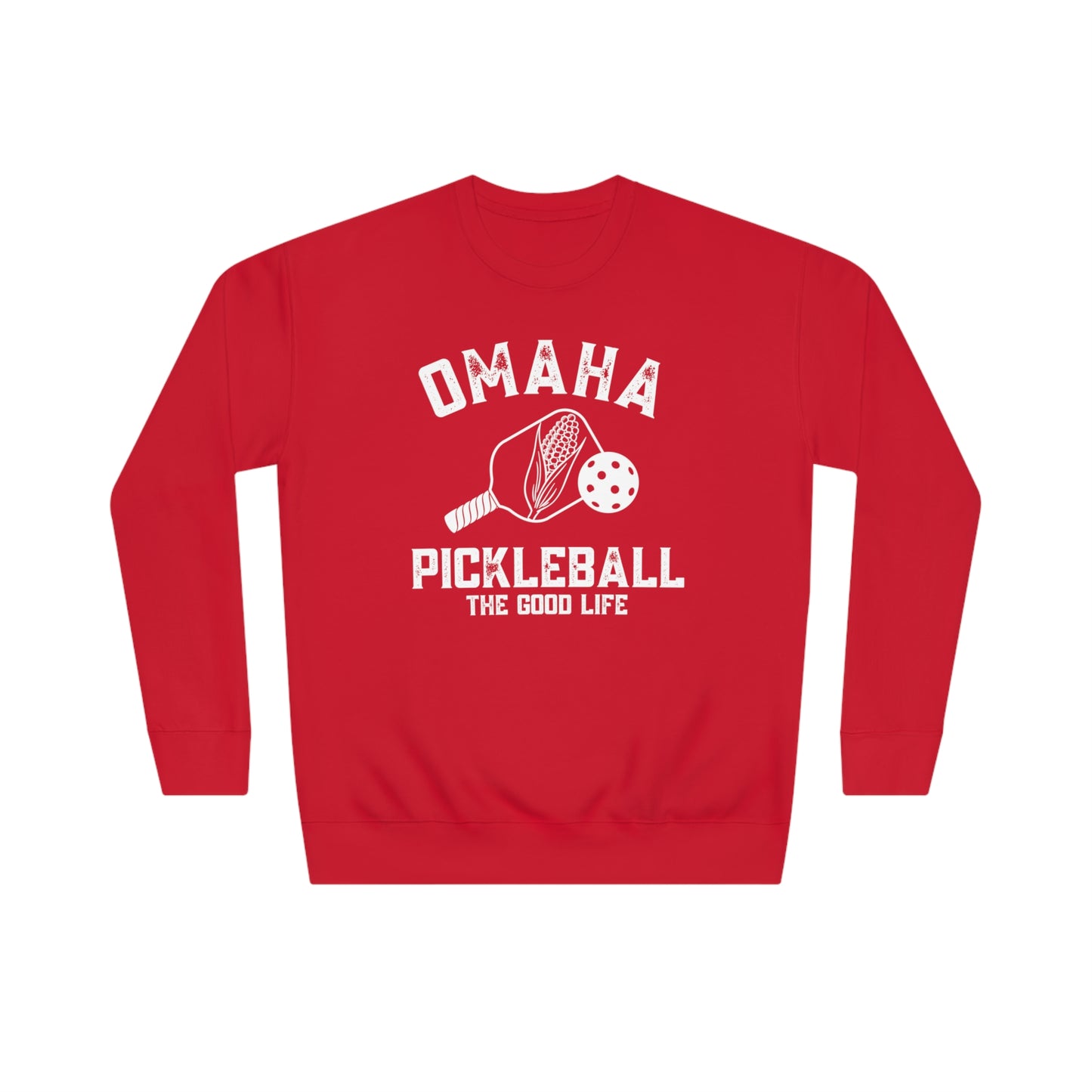 Omaha Pickleball- Unisex Crew Sweatshirt - collegiate colors