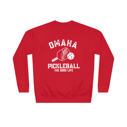 Omaha Pickleball- Unisex Crew Sweatshirt - collegiate colors