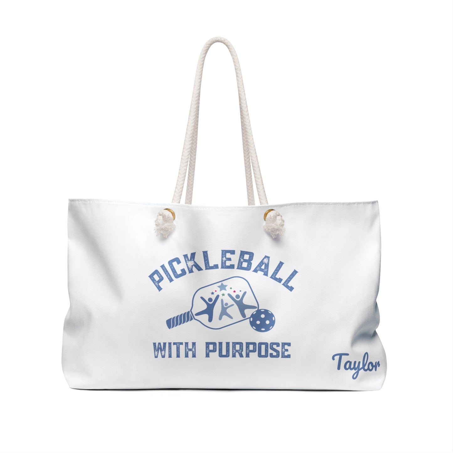 Picklemania - Pickleball with Purpose - Weekender Bag - customize name