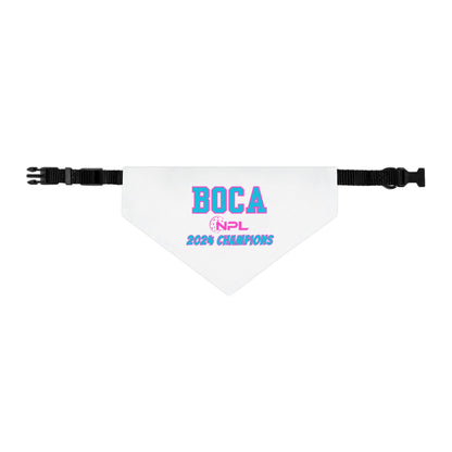 BOCA NPL ‘24 Championship Pet Bandana Collar