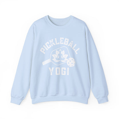 Pickleball Yogi Crew  - can customize sleeve & back as shown