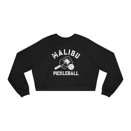 Malibu Pickleball Women's Cropped Fleece Pullover