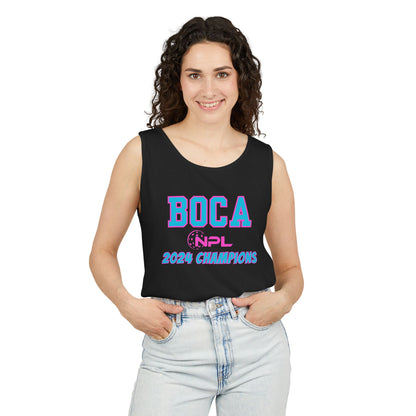 BOCA NPL ‘24 Champions - Unisex Garment-Dyed Tank Top