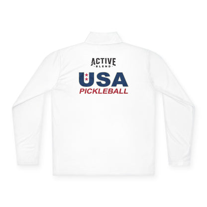 TEAM USA - Unisex/Mens Cut - SPF 40 Quarter-Zip Pullover