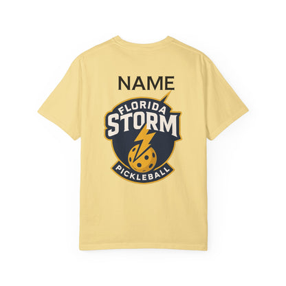 Florida Storm Garment Dyed Unisex T - Add name