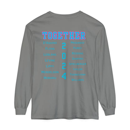 BOCA NPL ‘24 Champions - Unisex Garment-dyed Long Sleeve T- Players names back