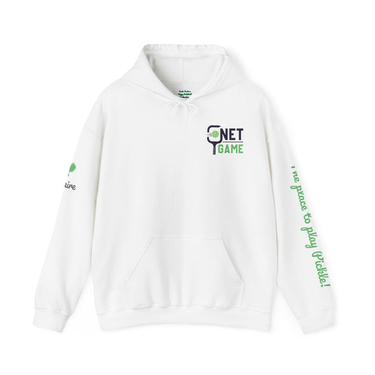 Claire Net Game Pickle  Dorothy 2 - White Plush Hoodie