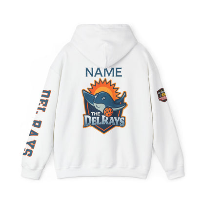 The Del Raysl Unisex Hoodie - Add name - optional US Legends logo sleeve