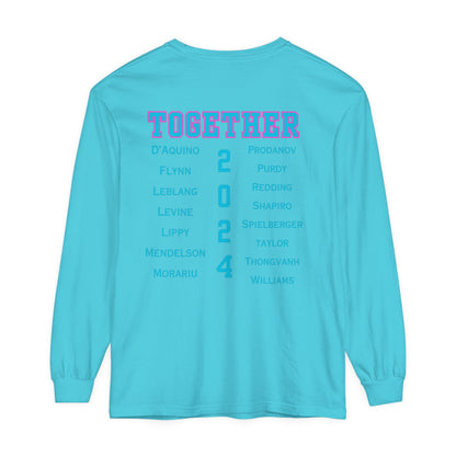 BOCA NPL ‘24 Champions - Unisex Garment-dyed Long Sleeve T- Players names back