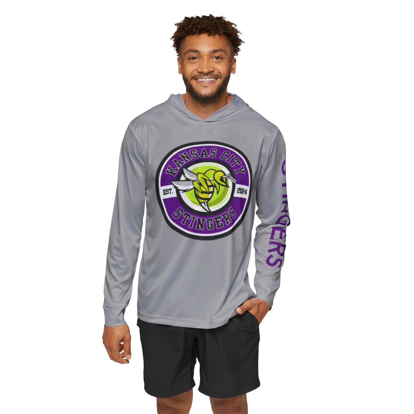 Kansas City Stingers Sports Warmup Hoodie - SPF 50 - Customize any side