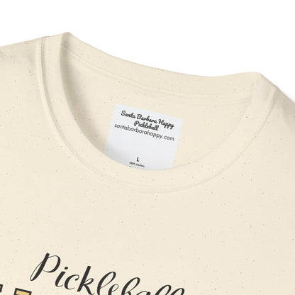 Pickleball Hall of Fame - Unisex Softstyle T-Shirt (customize with Hall of Fame name, or leave blank )