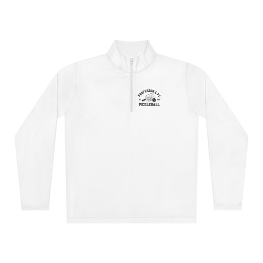 Professor & PT 1/4 zip white Unisex Quarter-Zip Pullover