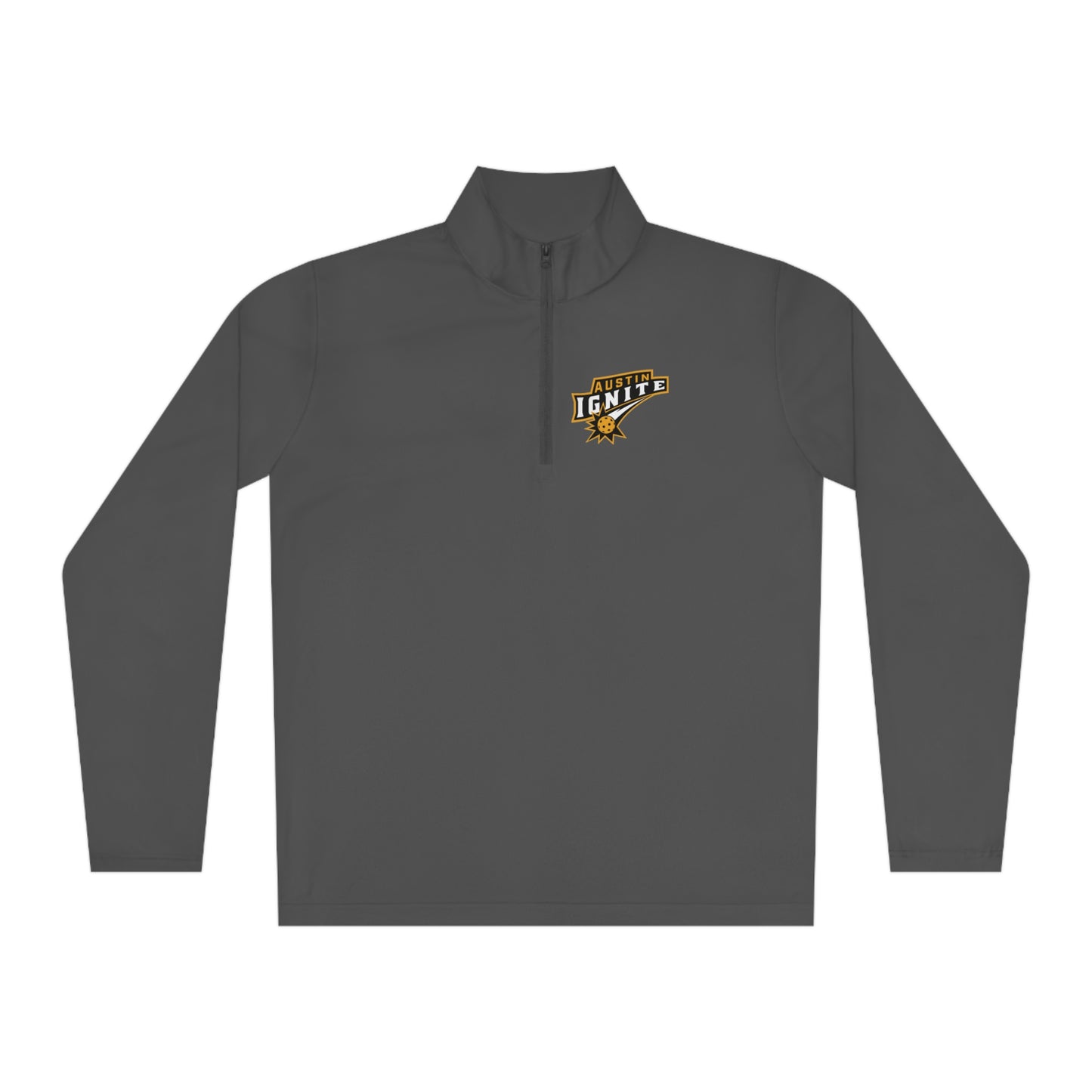 Austin Ignite - NPL Team - Unisex Quarter-Zip, Moisture Wicking, SPF 40 -customize back