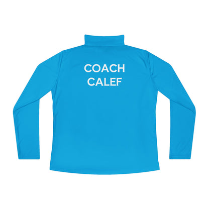 Coach Calef IPTPA Ladies Moisture Wicking, SPF 40 - Quarter-Zip (customize name)