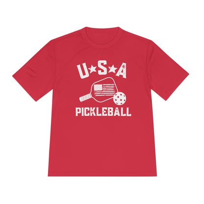USA Pickleball - Unisex Moisture Wicking Tee