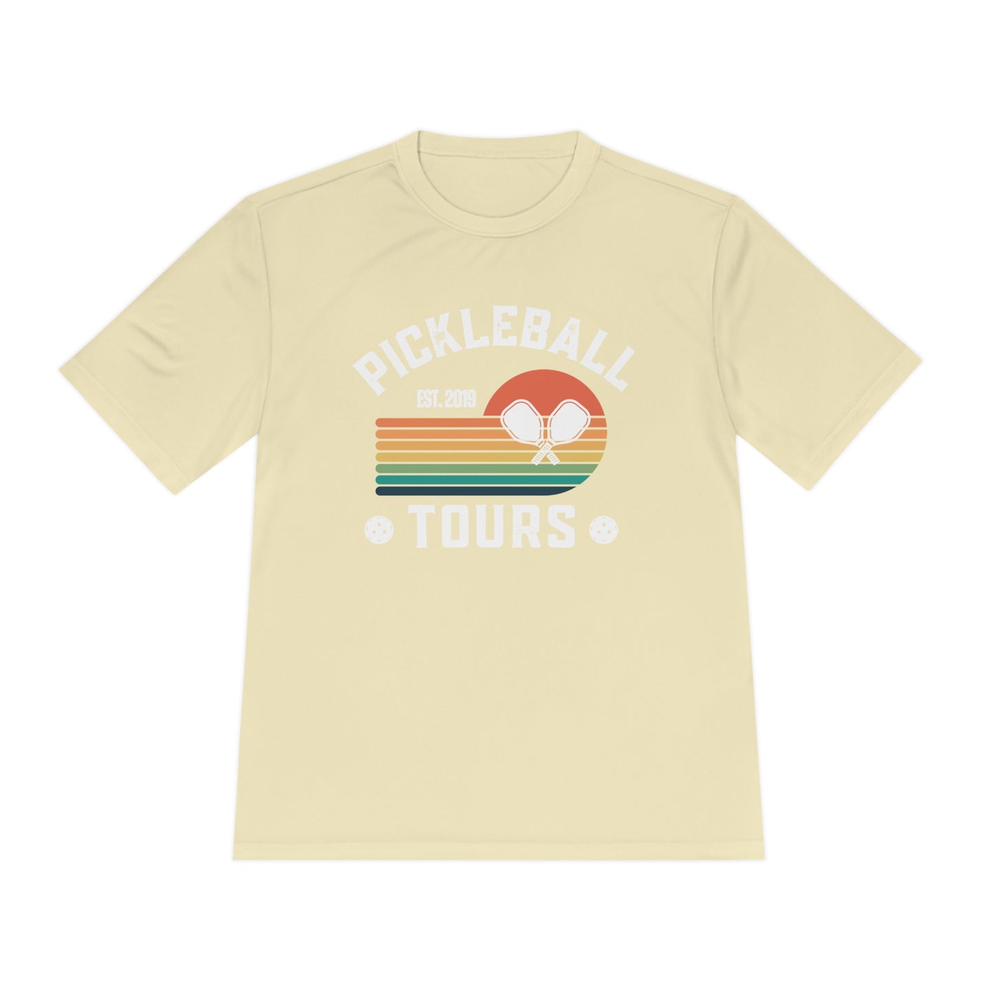 Pickleball Tours - Unisex Moisture Wicking Tee