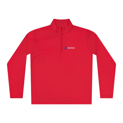 YouthFuel Unisex/Men’s Cut Quarter-Zip Moisture Wicking Pullover