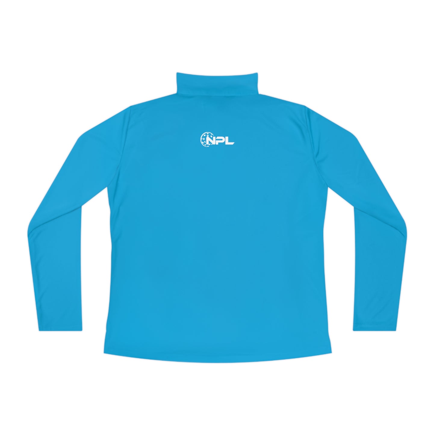 * Houston Hammers NPL - Ladies Cut -SPF 40, Moisture Wicking, Quarter-Zip Pullover