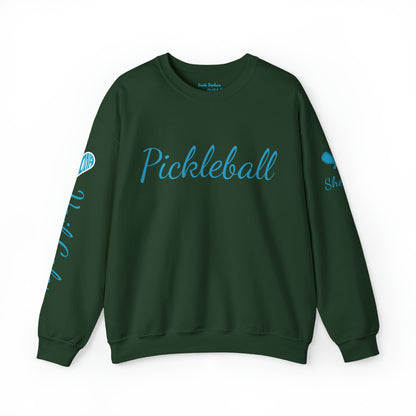 Copy of Vail Gales Pickleball Script Crew Sweatshirt - Customized