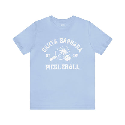 Santa Barbara Pickleball original  - 2 day - Unisex 100% airline cotton Jersey Short Sleeve Tee