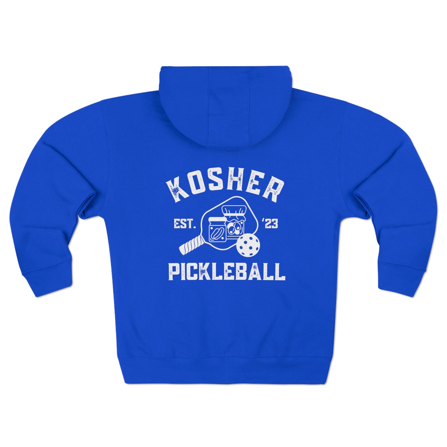 Kosher Pickleball - Unisex Premium Full Zip Hoodie