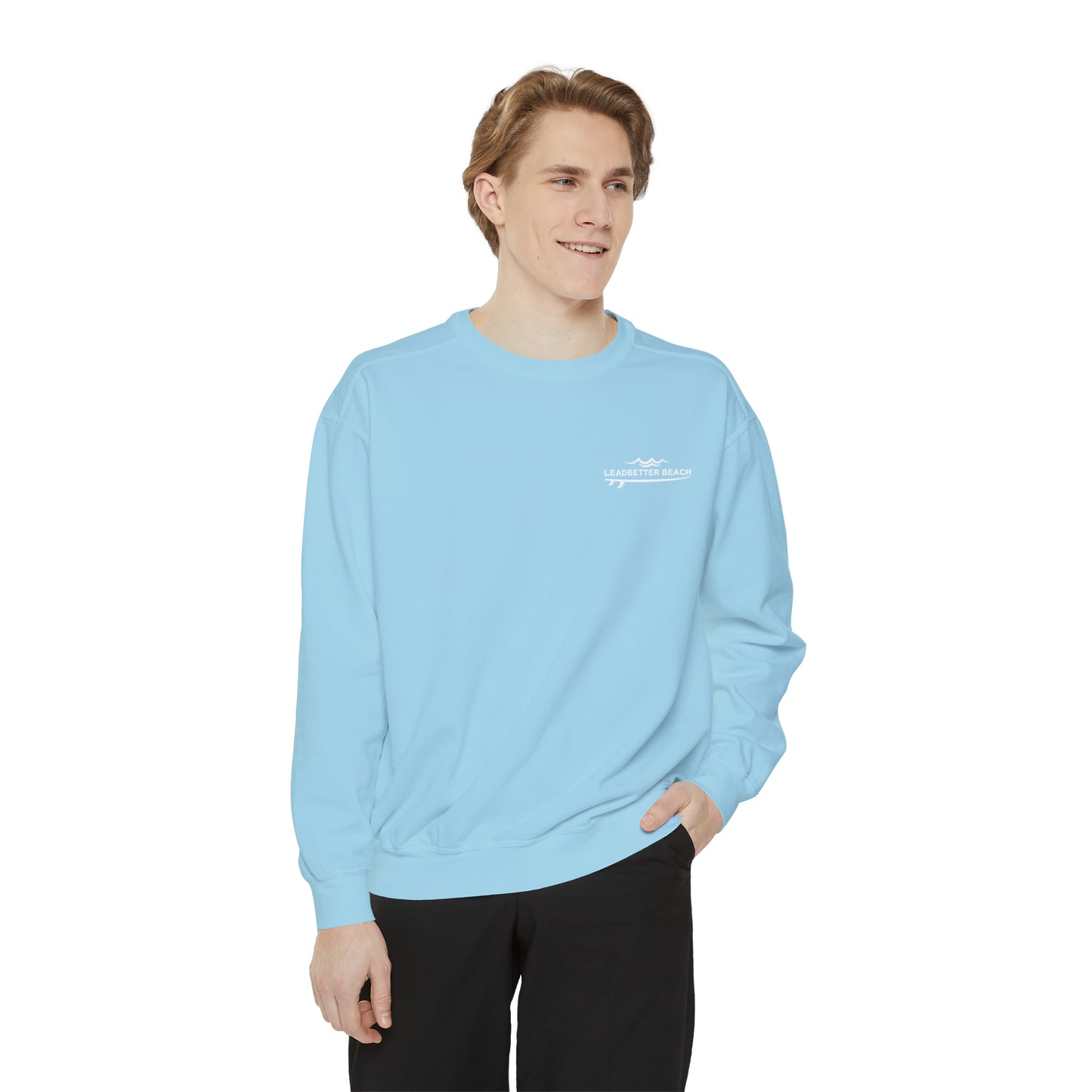 Santa Barbara Leadbetter Beach Crew - Comfort Colors