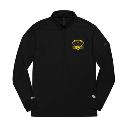Pickleball Hall of Fame personalize your adidas® Quarter-Zip (Embroidery)- both cuffs - add name & year
