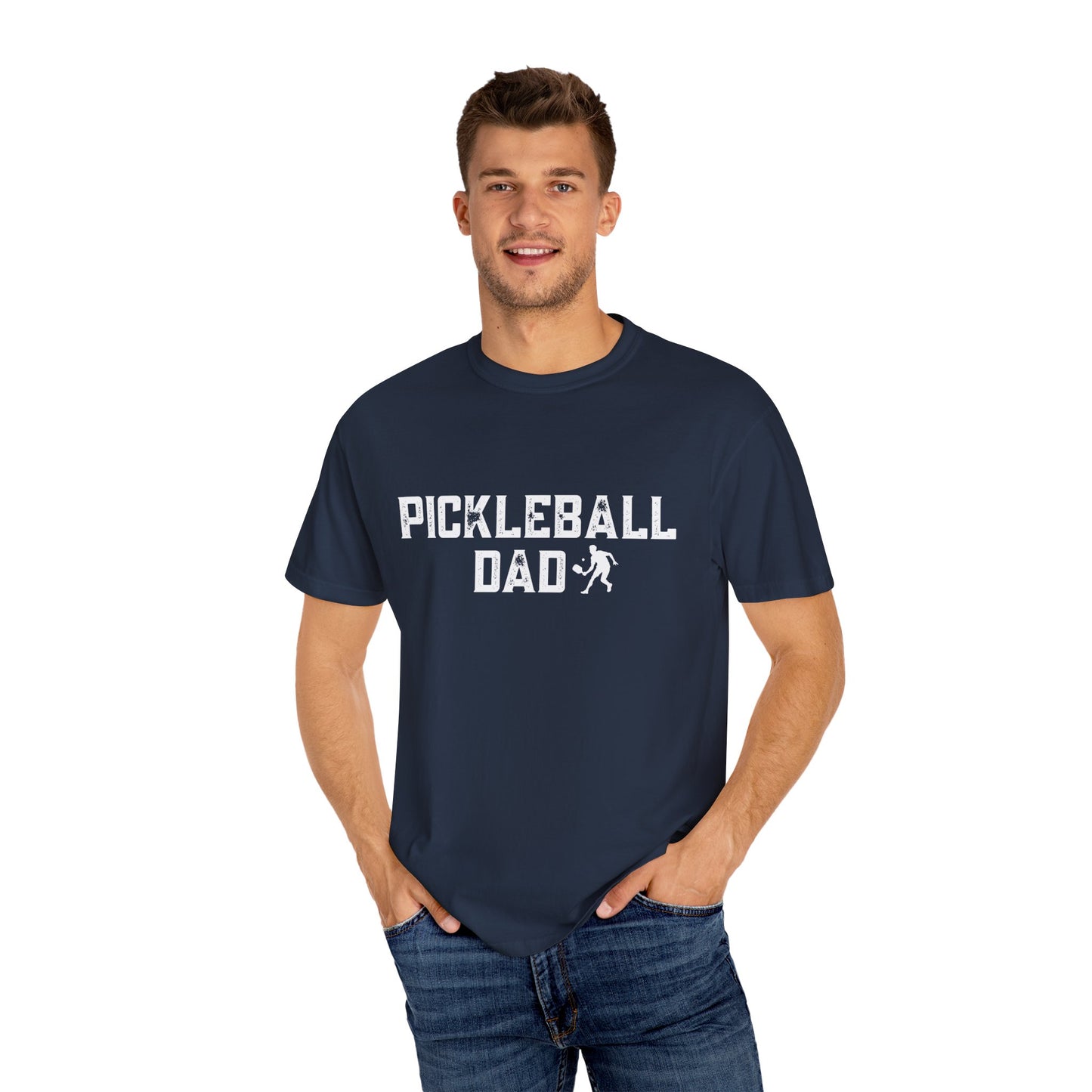 Pickleball Dad Tshirts -Unisex Garment-Dyed -can customize back fro free