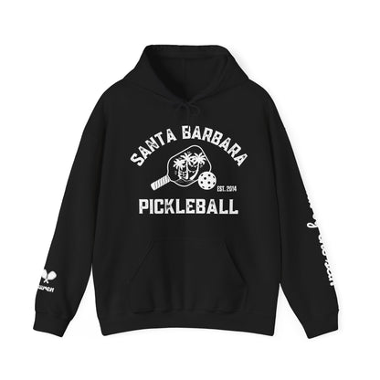 Santa Barbara Pickleball Limited Edition Hoodie. Can customize sleeves