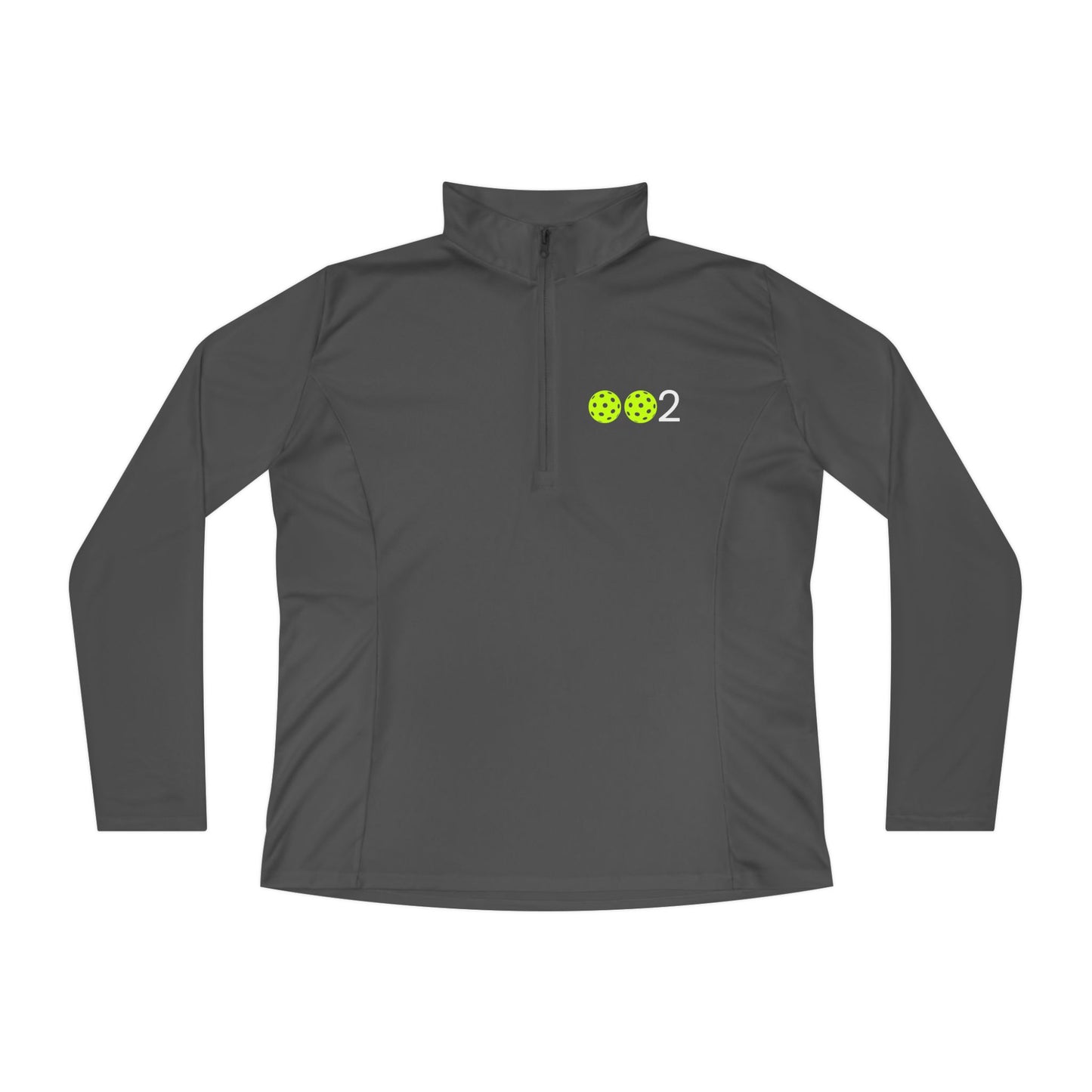 PICKLZ Ladies Quarter-Zip Pullover - add your number in instructions