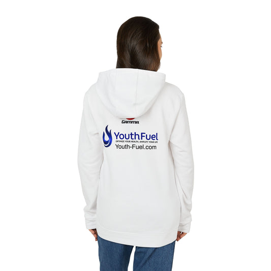 YouthFuel Adidas Unisex Fleece Hoodie (add sponsor logo back)