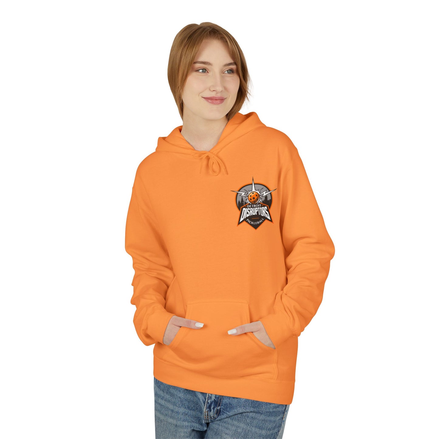 Detroit Disrupters Unisex Midweight Softstyle Fleece Hoodie