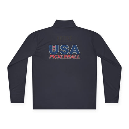 TEAM USA - Unisex/Mens Cut - SPF 40 Quarter-Zip Pullover