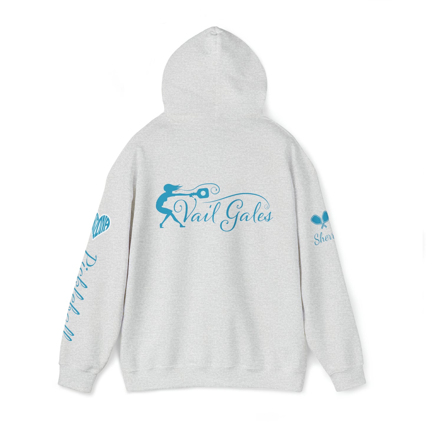 Vail Gales Pickleball - Script Hoodie Unisex - Customize sleeve