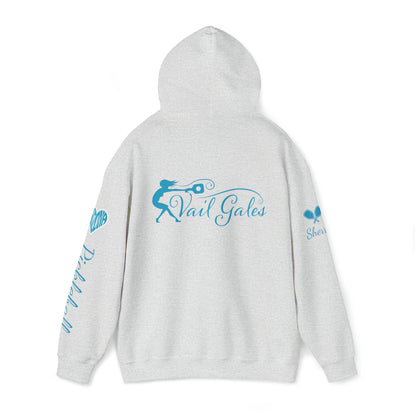 Vail Gales Pickleball - Script Hoodie Unisex - Customize sleeve