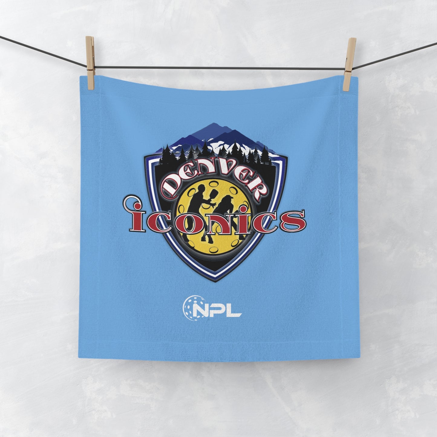 Denver Iconics NPL Team - Pickleball Face Towel