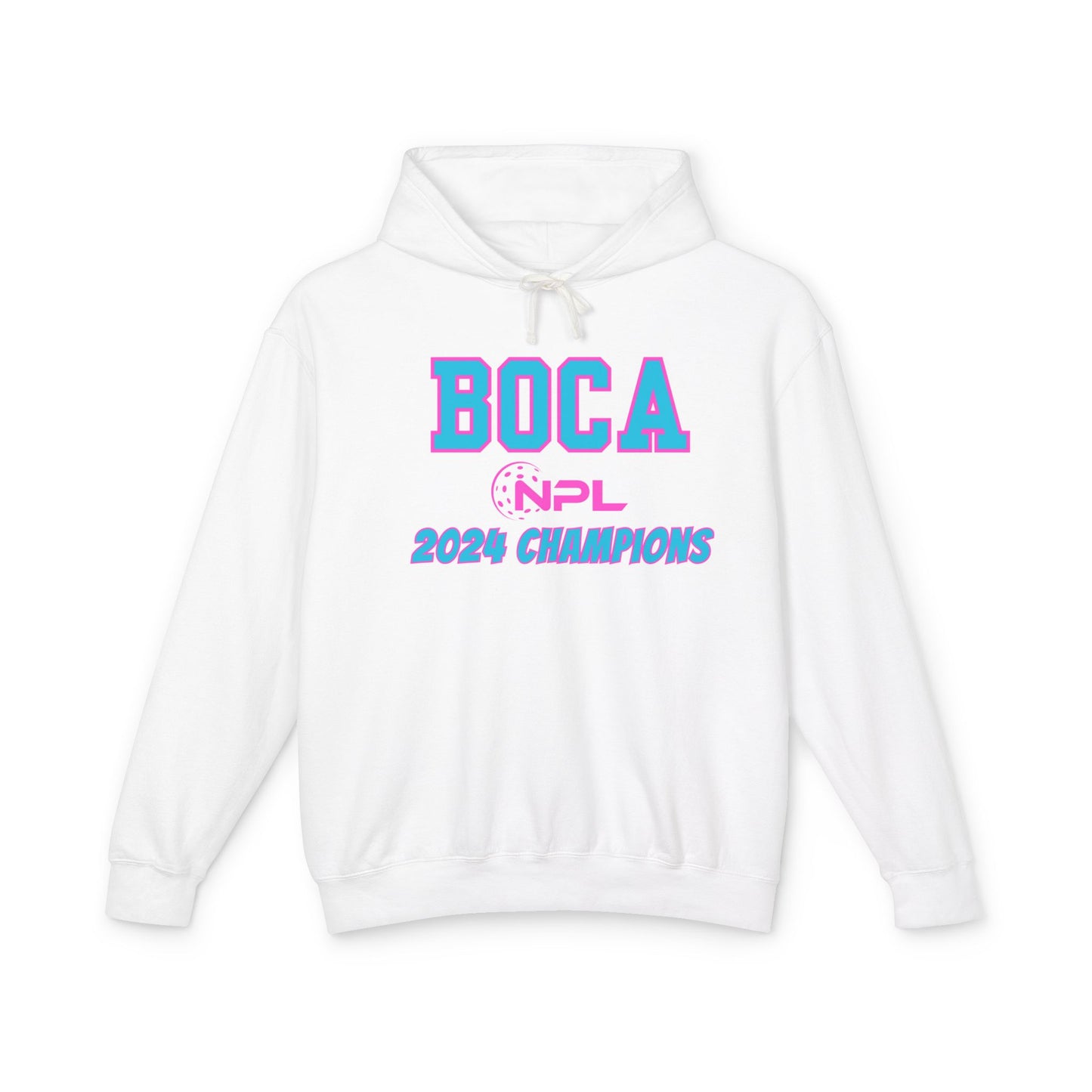 BOCA NPL ‘24 Championship Garment Dyed Unisex Lightweight Hoodie