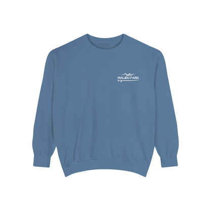 Malibu Park - Zuma Beach - Crew (Palm Tree Version) - Comfort Colors