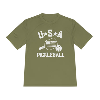 USA Pickleball - Unisex Moisture Wicking Tee
