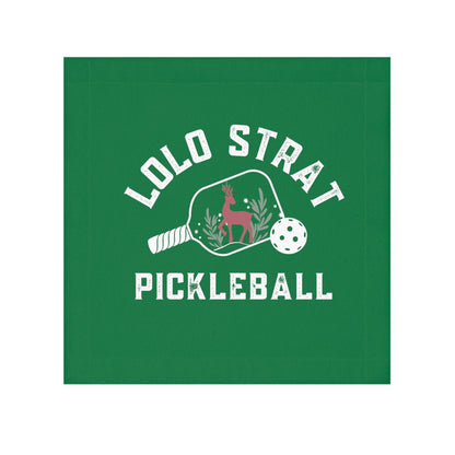 LO LO Strat Winter Deer Pickleball Face Towel